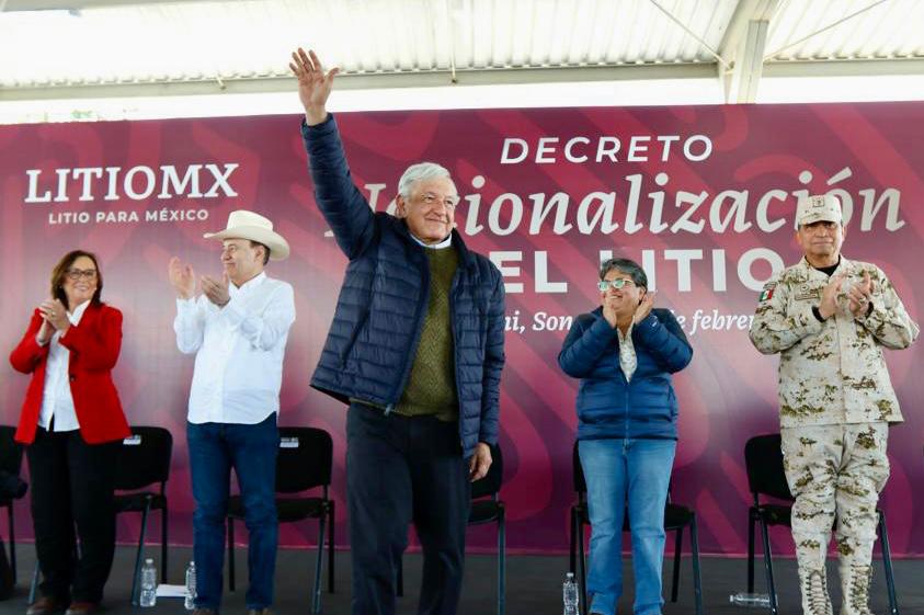 Litio AMLO Sonora