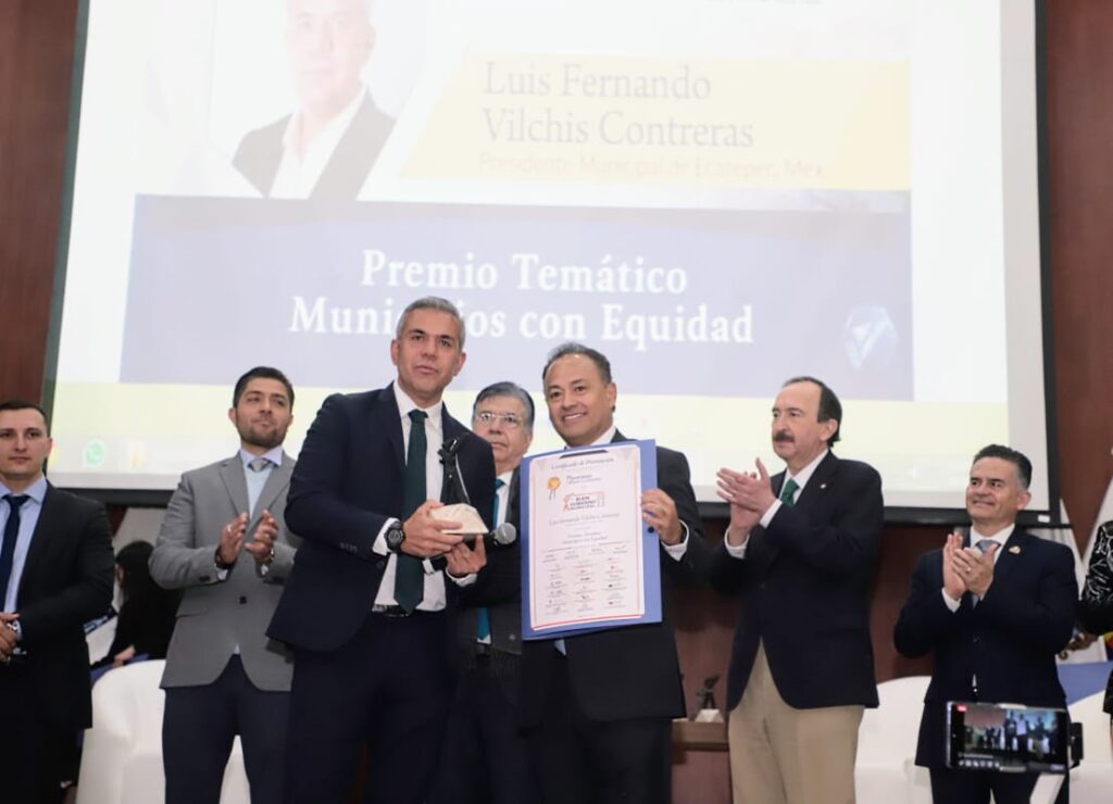 Otorgan a Ecatepec premio nacional por protección a mujeres y combate a la violencia de género