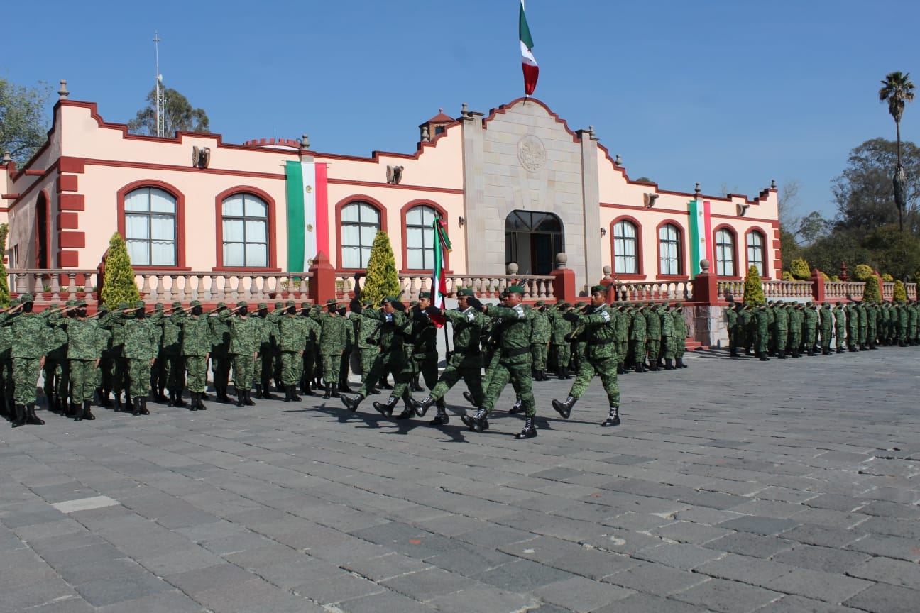 Soldados encuadrados