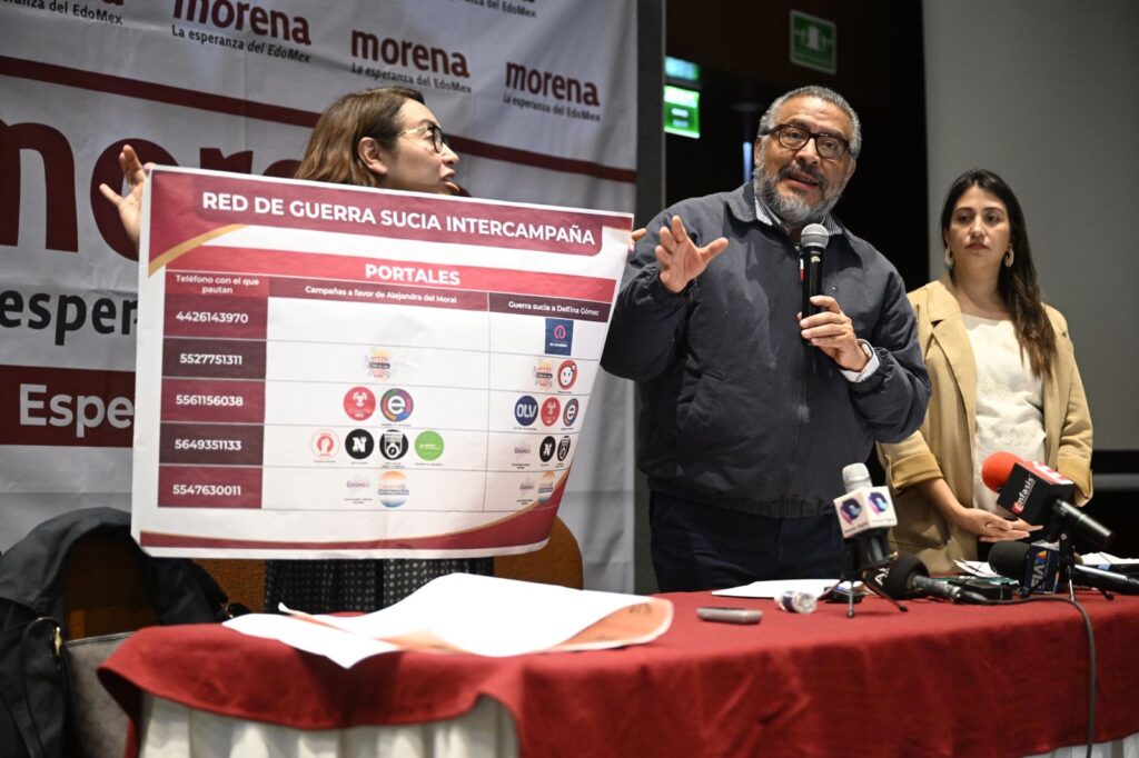 “Renuncia” comunicador Edomex por Guerra Sucia contra Delfina; es insuficiente: Faustino de la Cruz