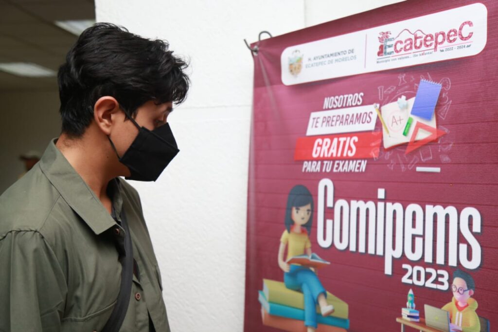 Ecatepec: ofrecen cursos gratuitos a 6 mil alumnos para examen Comipems