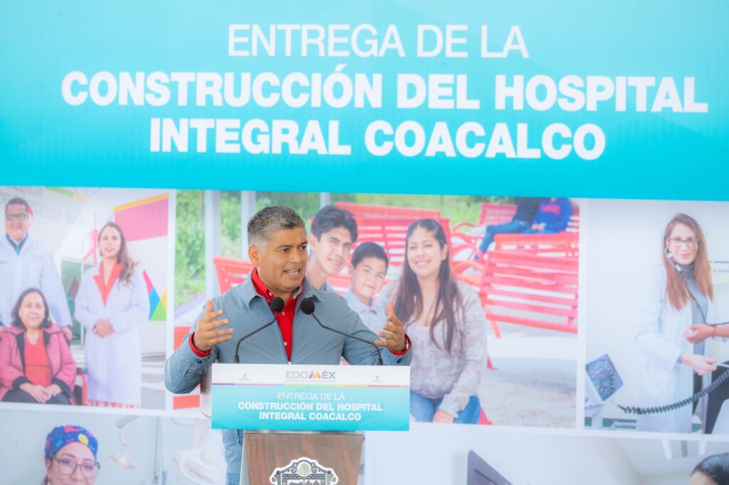 Inauguran Hospital Integral de Coacalco; beneficia también a familias de Tultitlán, Tultepec y Ecatepec