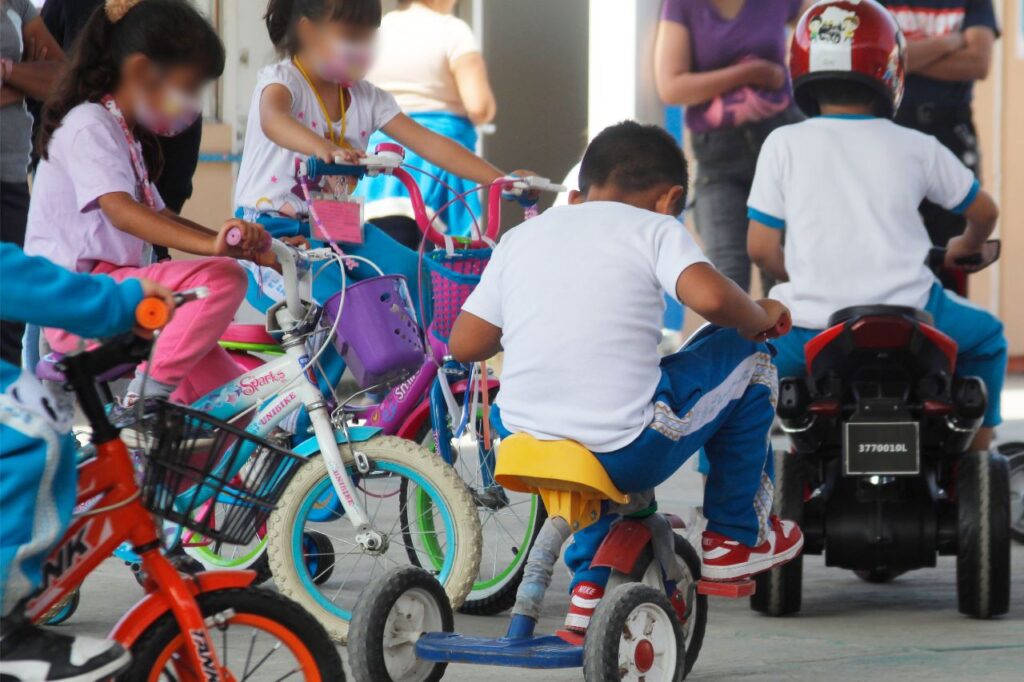 Imparten cursos de educación vial a más de 10 mil alumnos de escuelas públicas, en Ecatepec