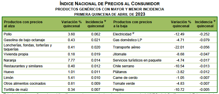 INEGI realizará consulta pública para actualizar canasta de bienes y servicios del INPC