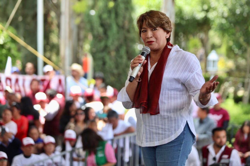 Delfina Gómez impulsará captación de agua de lluvia y recarga de mantos acuíferos en Edomex