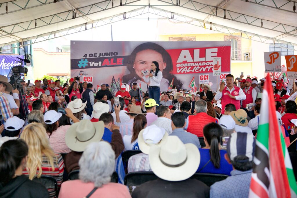Morena hace el favor de llevarse a traidores y a los que no quieren al Edomex: Alejandra Del Moral