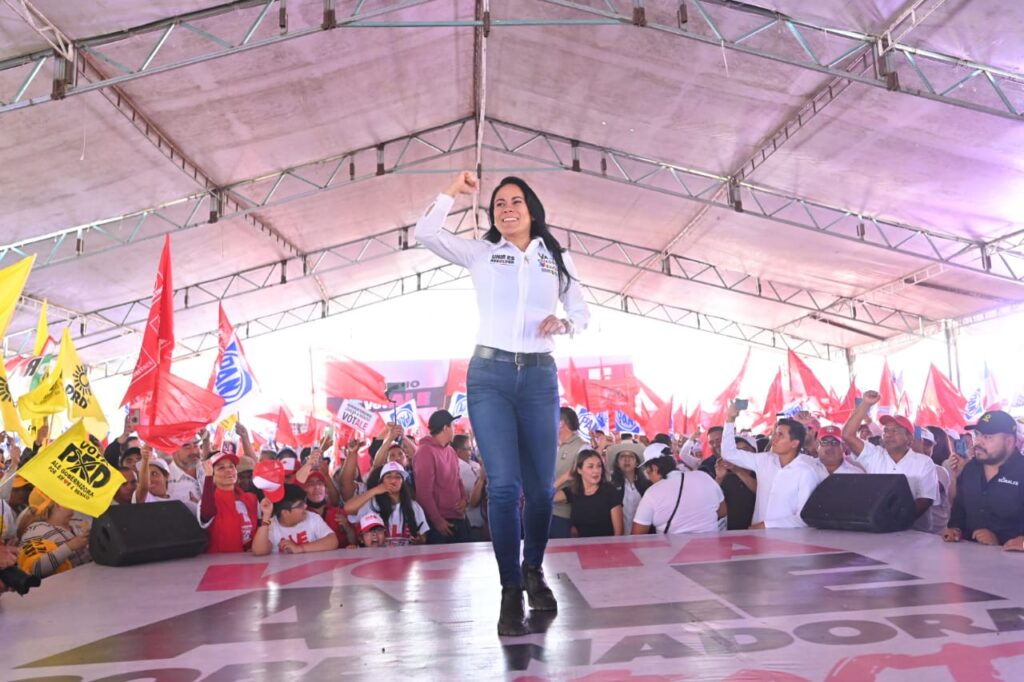 El voto masivo de las y los mexiquenses nos dará el triunfo el domingo: Alejandra del Moral