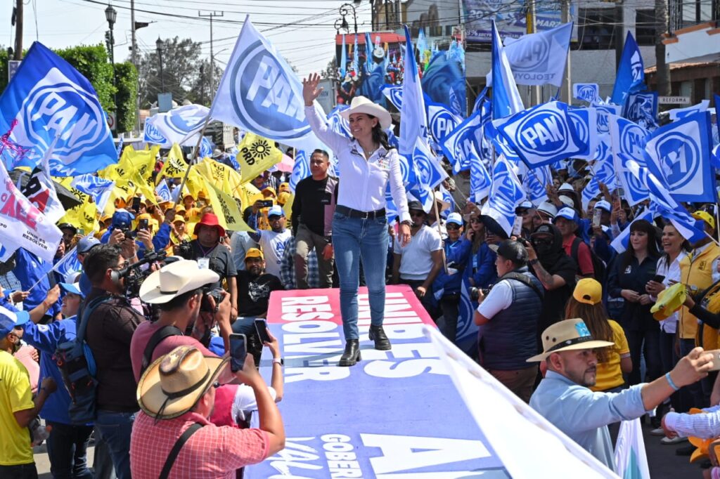 Pese a intromisión de gobiernos morenistas, Alejandra del Moral crece en la preferencia electoral, dicen priistas