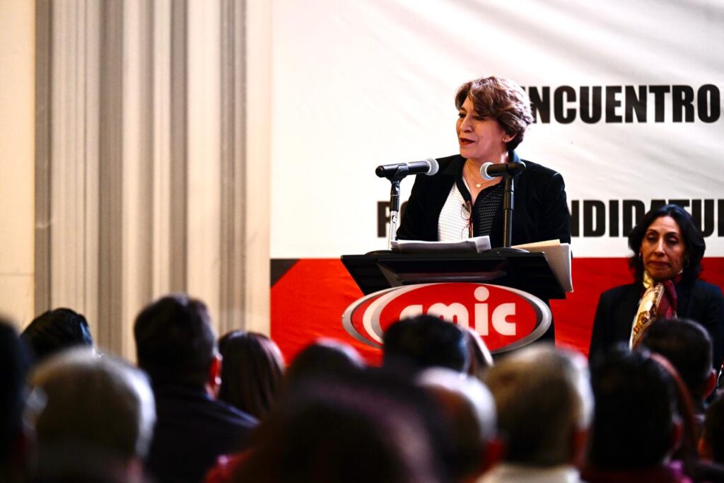 Delfina Gómez a representantes de CANADEVI y CMIC: trabajaremos juntos por un mejor Edomex