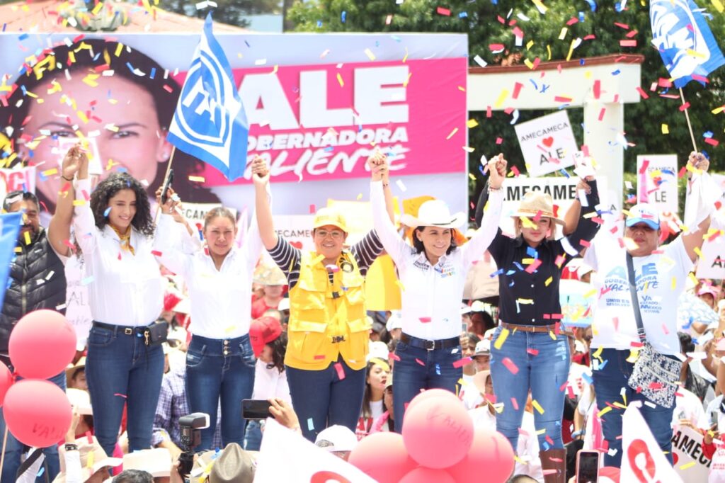 A tres semanas de la elección Edomex ya hay empate, dice Alejandra Del Moral