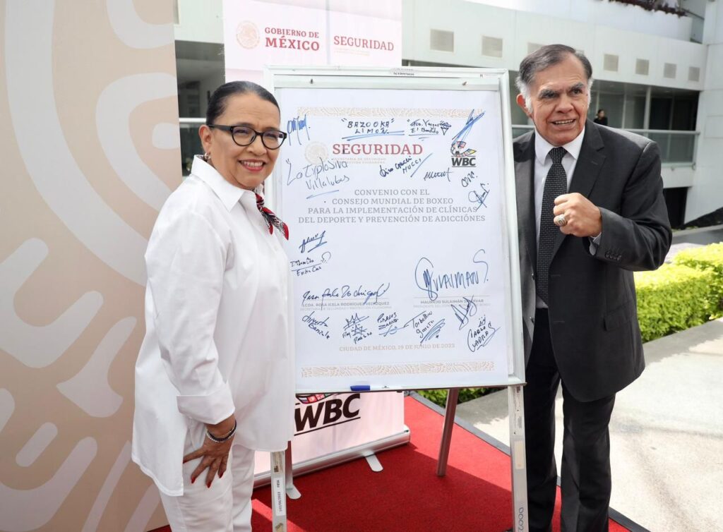 Suman fuerzas SSPC y el Consejo Mundial de Boxeo para prevenir y noquear a las adicciones