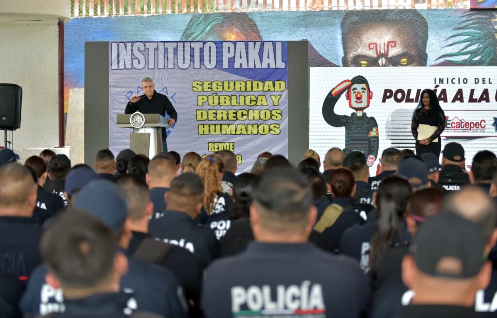 Ecatepec: 200 policías cursan licenciatura en Seguridad Pública y Derechos Humanos