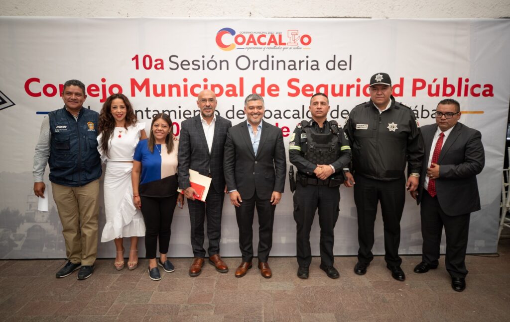 Reforzarán tareas de seguridad con capacitación y equipamiento a policías municipales, en Coacalco