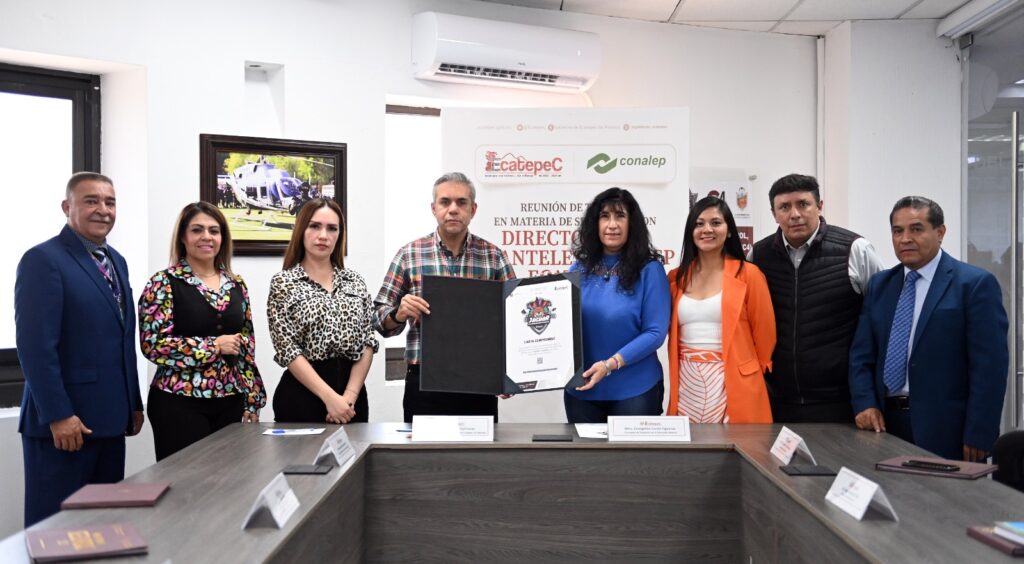 Ecatepec brindará mayor seguridad a más de 5 mil alumnos y docentes de planteles Conalep
