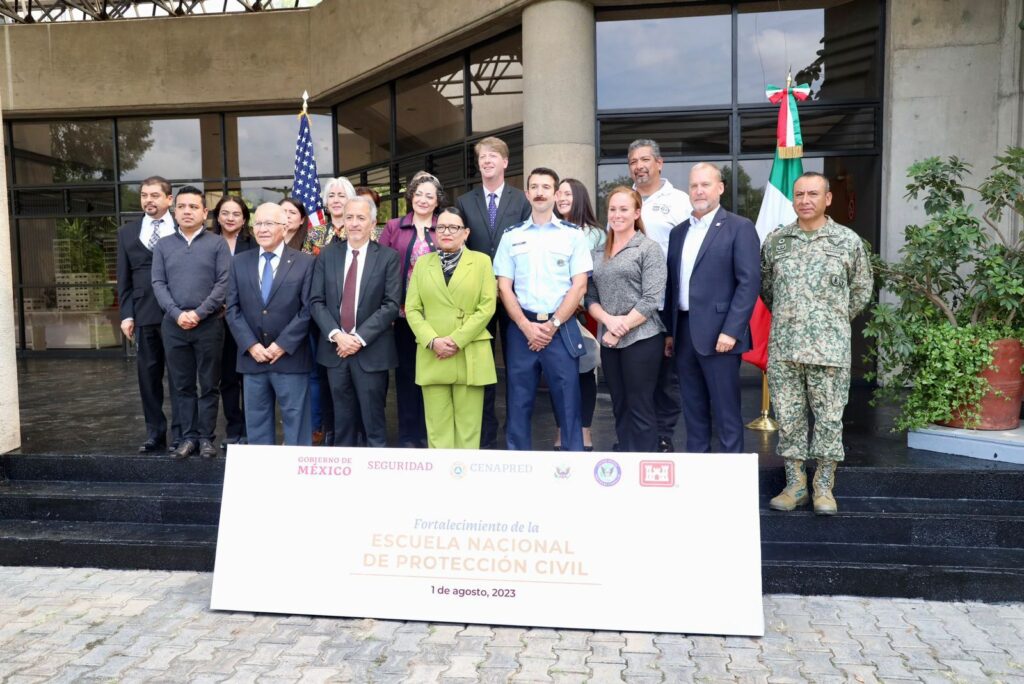 Supervisó Rosa Icela Rodríguez avance de edificación de nueva sede de la Escuela Nacional de Protección Civil
