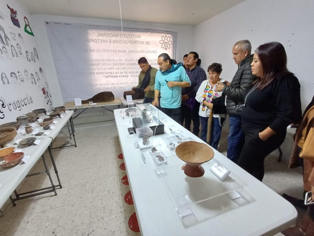 Impulsarán creación de Museo Regional tras hallazgos arqueológicos en la ruta del Trolebús Chalco-Santa Martha