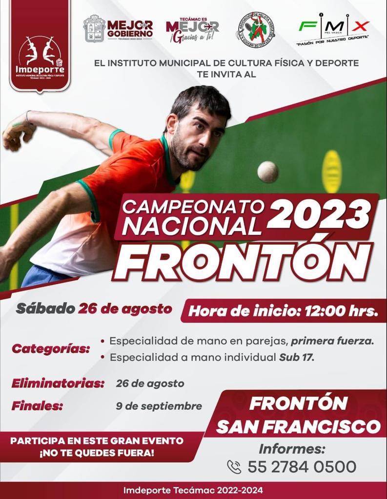 Campeonato nacional frontón