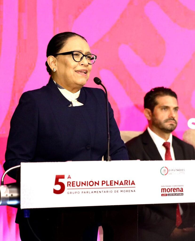 Rosa Icela Rodríguez apremia a diputados  a defender proyecto de seguridad del Presidente