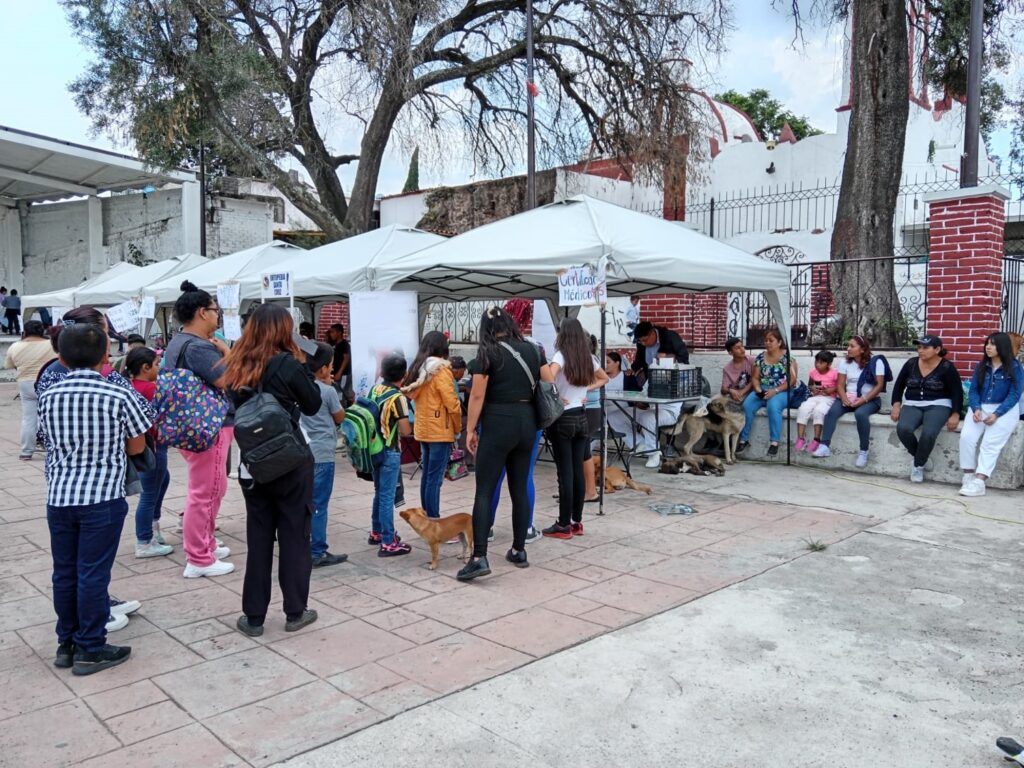 Llevan “Jornadas de Bienestar” a familias que más lo necesitan, en Chalco