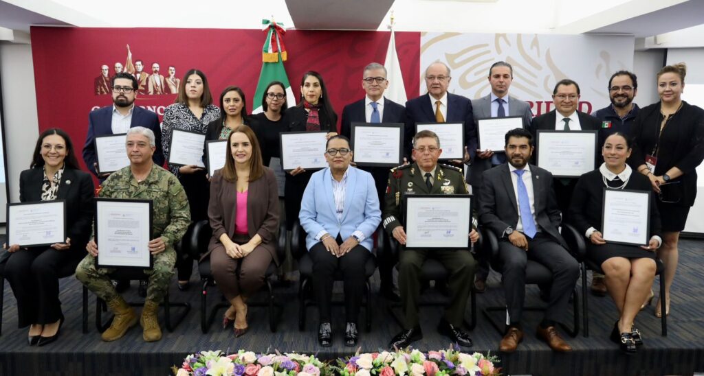 Trabajo coordinado permite certificación de más de 220 mil policías municipales y estatales: Rosa Icela Rodríguez