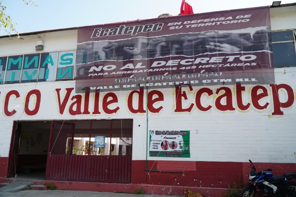 Se unen vecinos de Ecatepec en defensa de su territorio; rechazan intento de despojo de 469 hectáreas