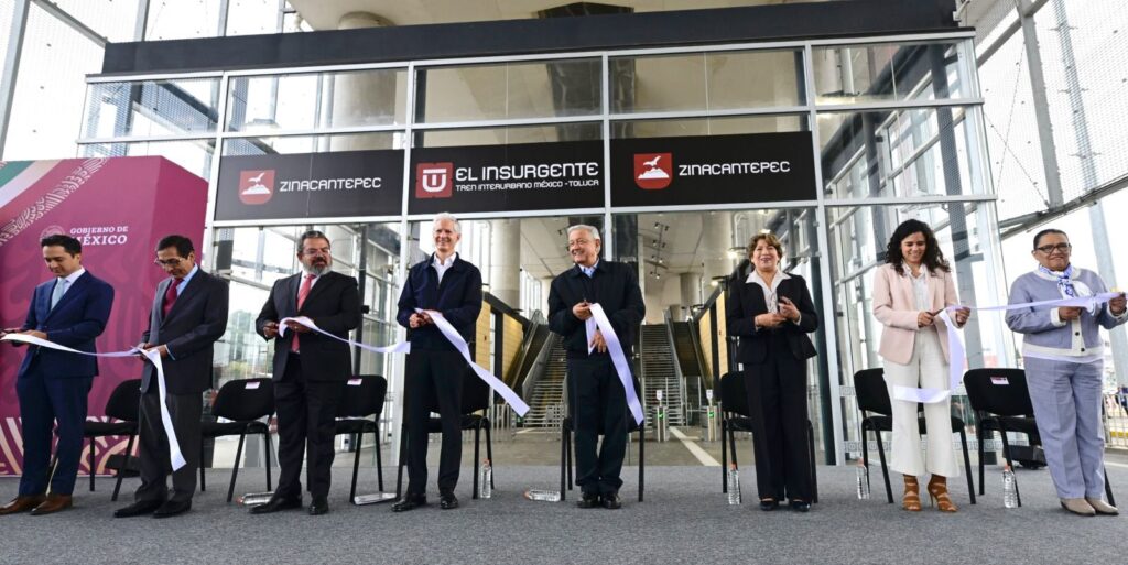 “El Insurgente” arranca por el compromiso del Presidente con el desarrollo del Estado de México: Delfina Gómez