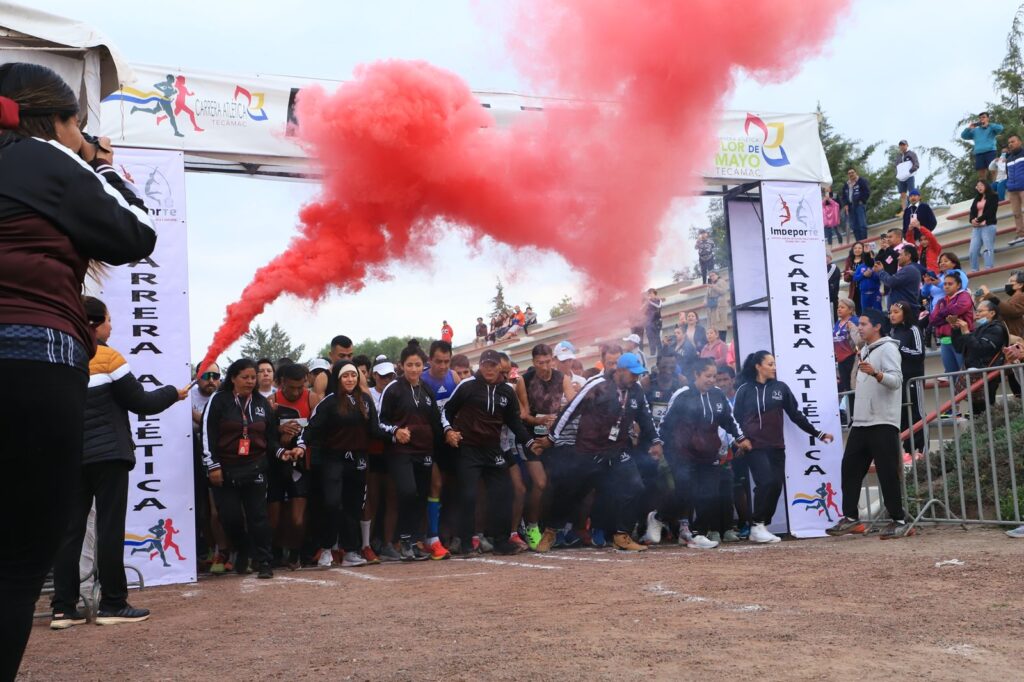 Con carrera atlética concluyeron festejos por el 198 Aniversario de Tecámac
