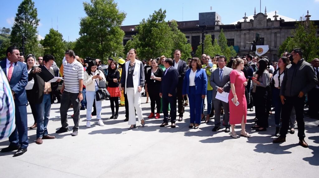 Reto, mejorar tiempo y mayor participación social en simulacros Edomex: Marisol Mercado