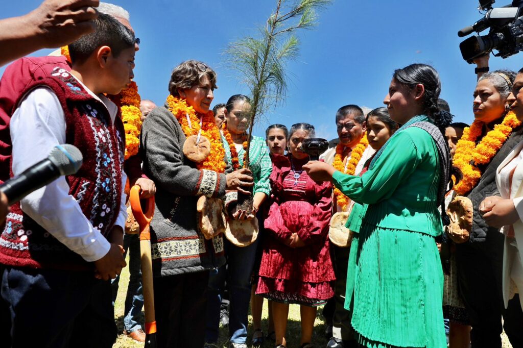 «Edomex será pulmón del país»: Delfina Gómez; lanza programa de reforestación