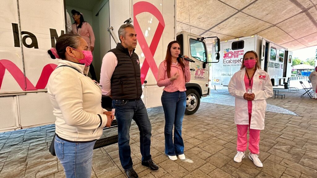 Realizarán 6 mil mastografías al mes en comunidades marginadas de Ecatepec