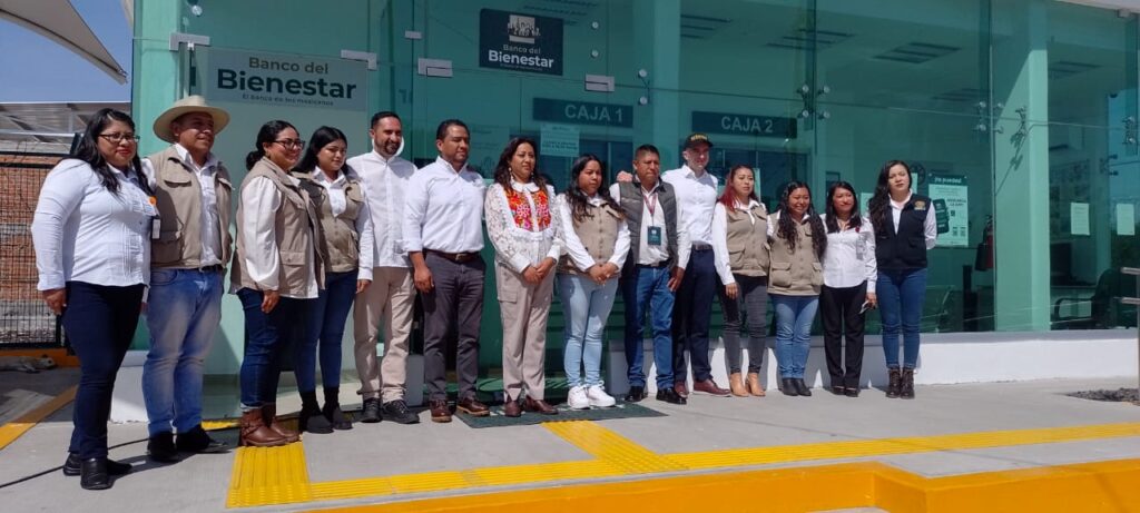 Propone alcaldesa de Chimalhuacán sucursal de Banco del Bienestar para Ejido Santa María