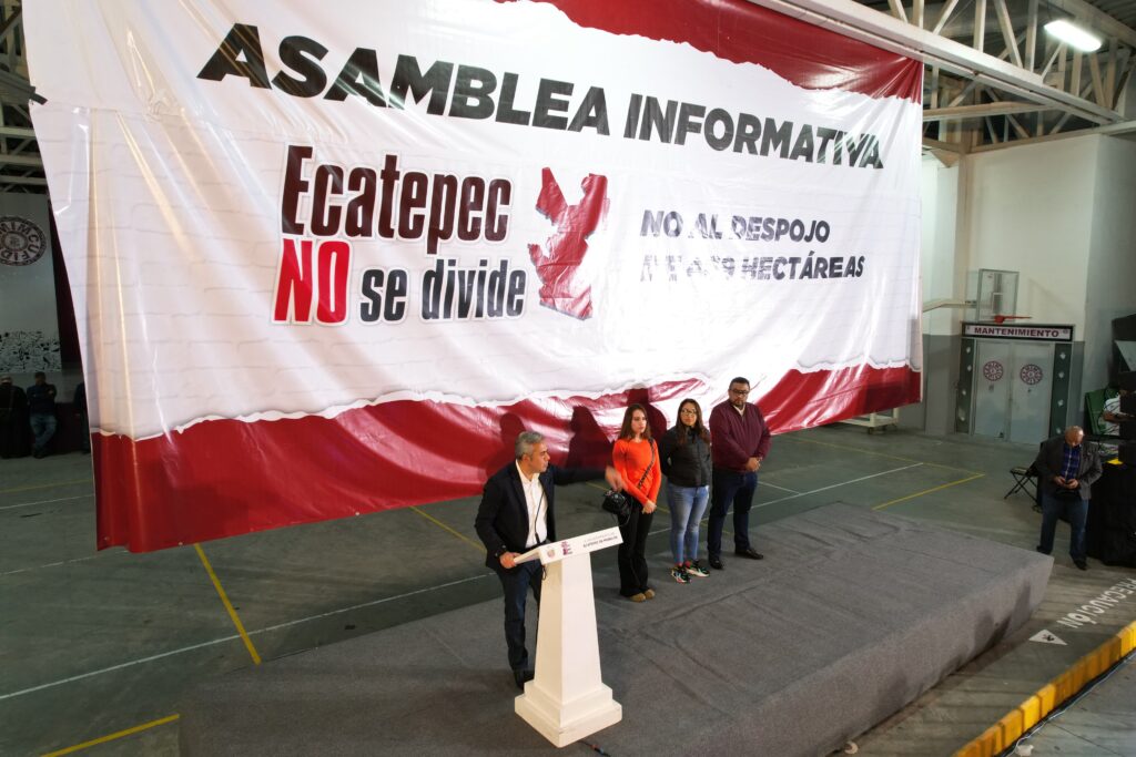 Ecatepec: anuncian marcha a Toluca para defender 469 hectáreas de territorio
