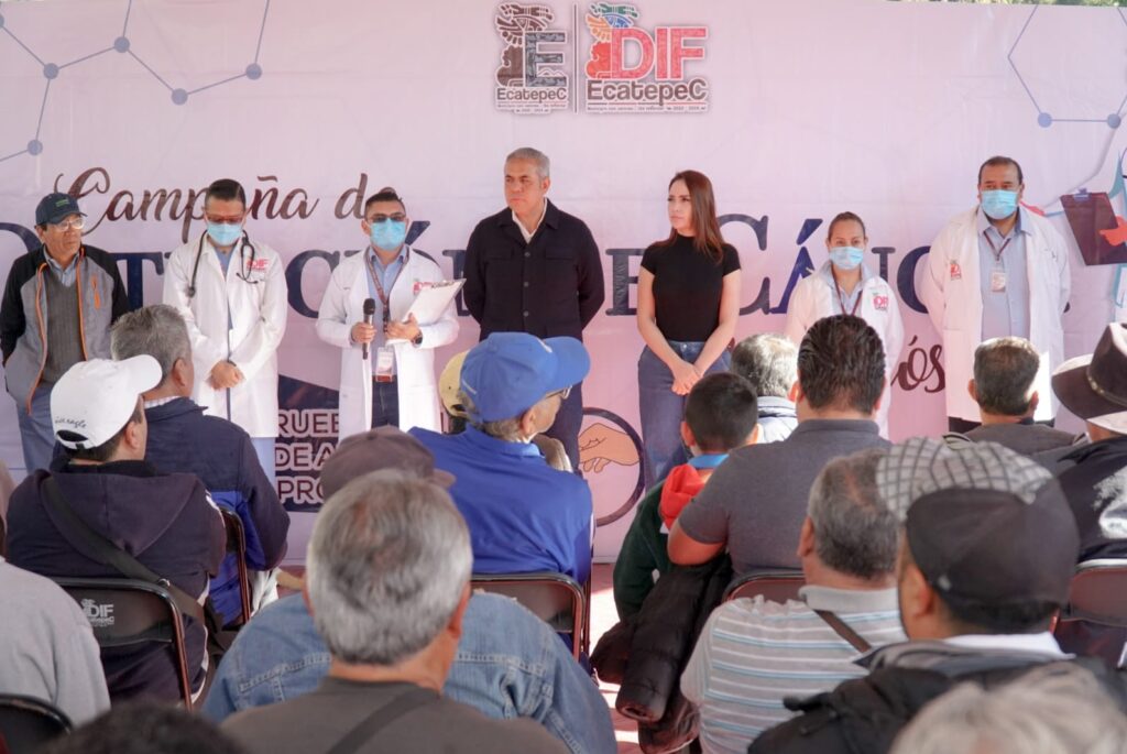 Gobierno de Ecatepec realiza 2 mil estudios gratuitos para prevenir cáncer de próstata