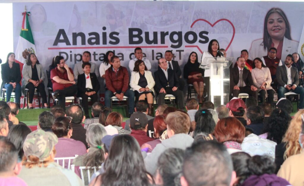 No hay marcha atrás con la transformación en Edomex: Anais Burgos