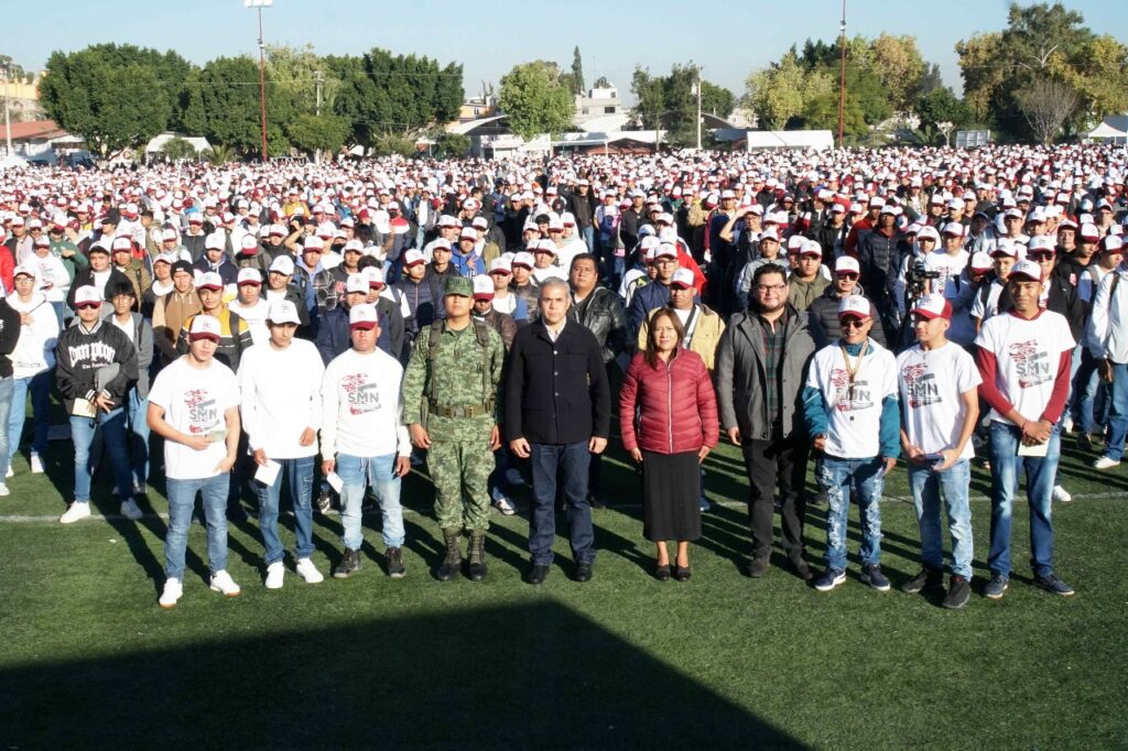 Ecatepec: liberaron cartilla militar a 7 mil jóvenes que realizaron labores comunitarias