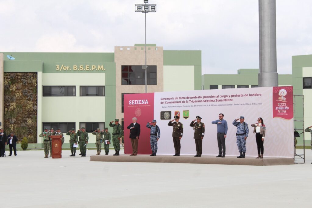 Designan a nuevo Comandante de la 37/a. Zona Militar en el Edomex