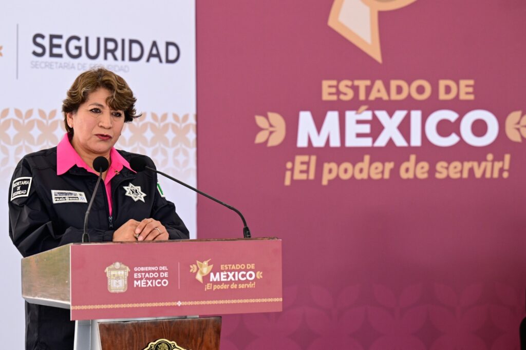 Delfina Gómez presentó estrategia de seguridad para el Edomex