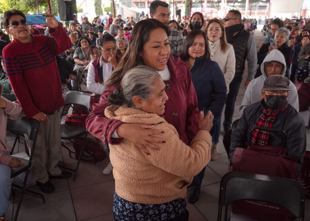 Benefician a familias con 40 mil canastas del programa «Alimentación con Igualdad», en Chimalhuacán