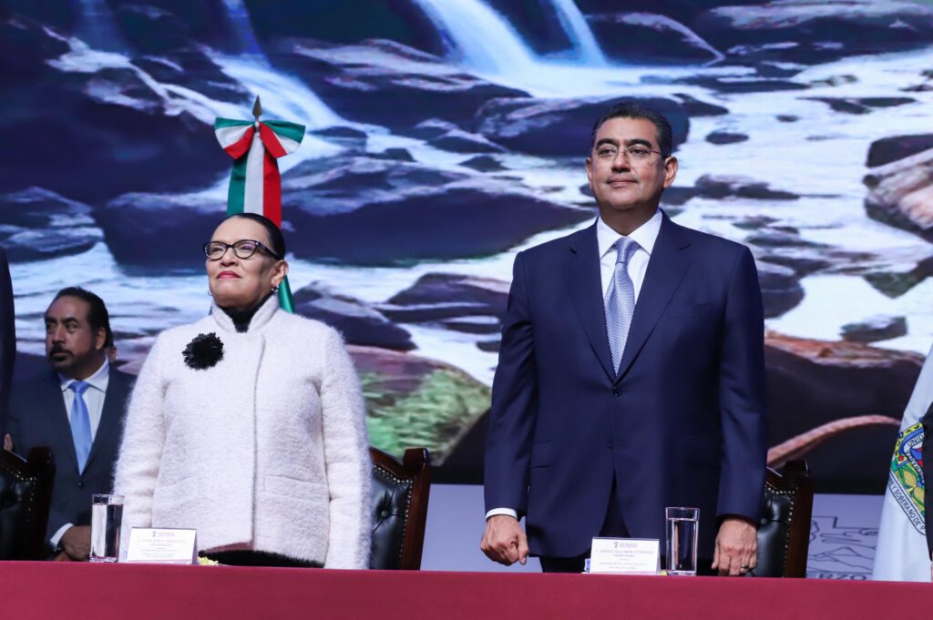 Puebla tiene el respaldo del gobierno de México: Rosa Icela Rodríguez