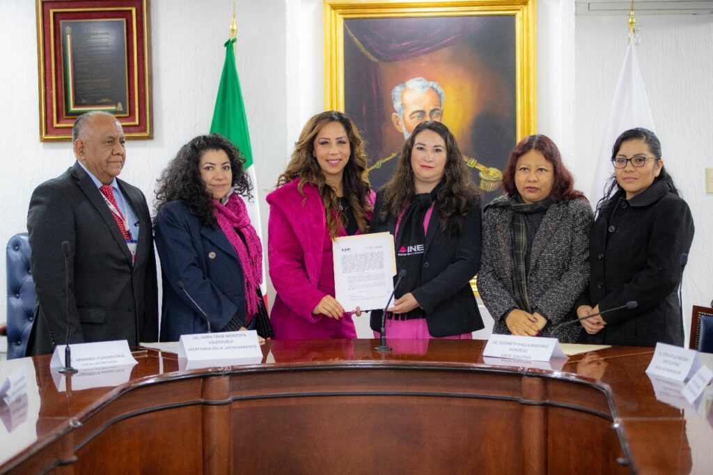 INE y gobierno de Coacalco firman convenio de colaboración para comicios del 2024