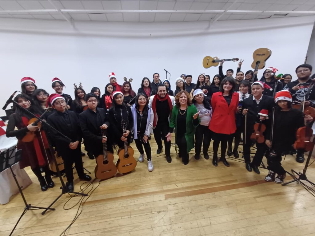 Promueven la cultura en Chalco con el concierto “Tiempo de Navidad de Jóvenes Talentos”