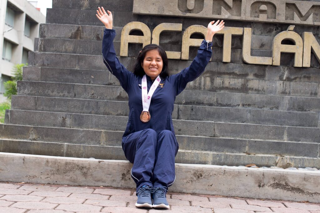 Correr le cambió la vida a estudiante de la FES