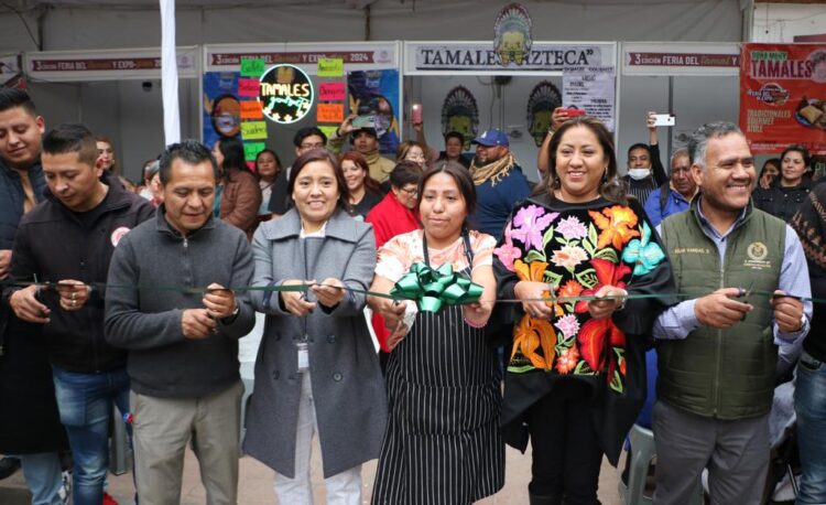 Impulsan economía de familias con “Tercera Feria del Tamal y Expo Pan”, en Chimalhuacán