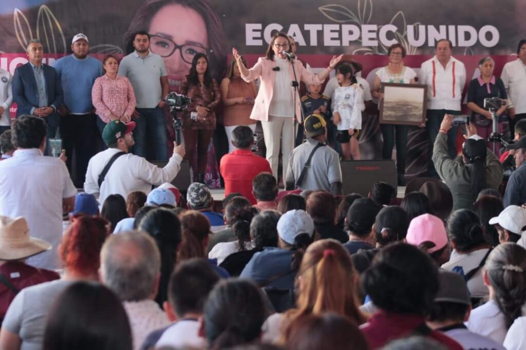 Azucena Cisneros: necesario reconstruir tejido social para combatir inseguridad en Ecatepec