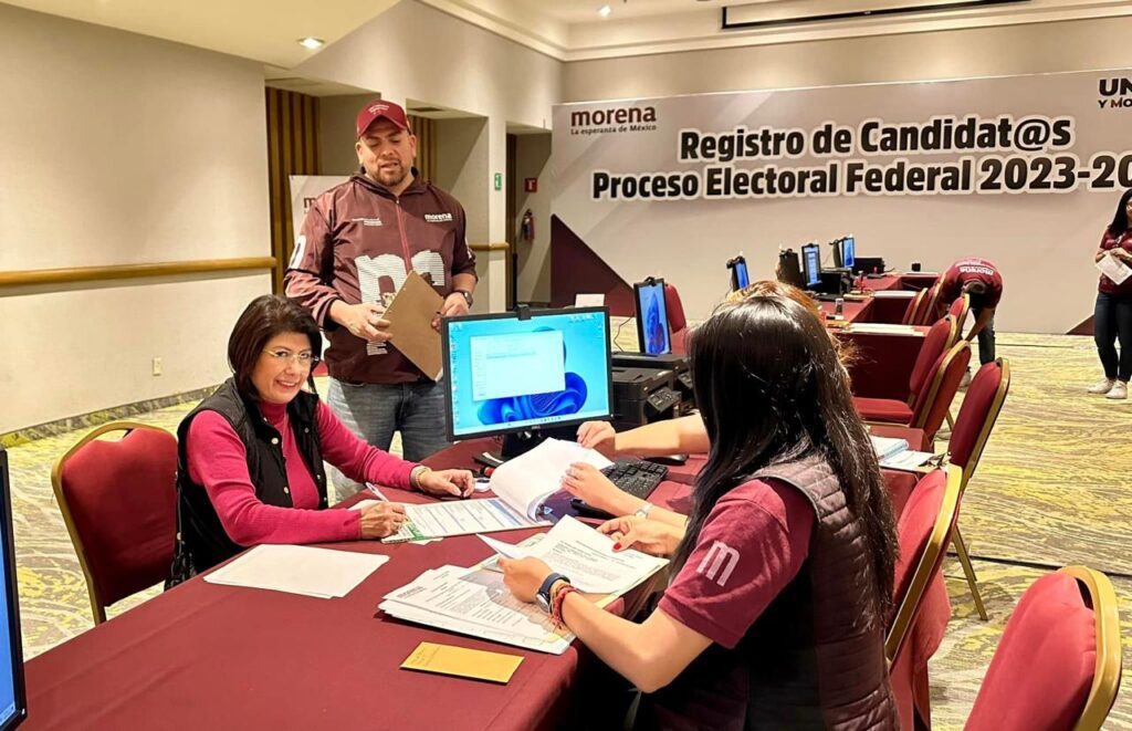 Formalizan Mariela Gutiérrez, Omar García Harfuch y Ernestina  Godoy sus candidaturas al Senado
