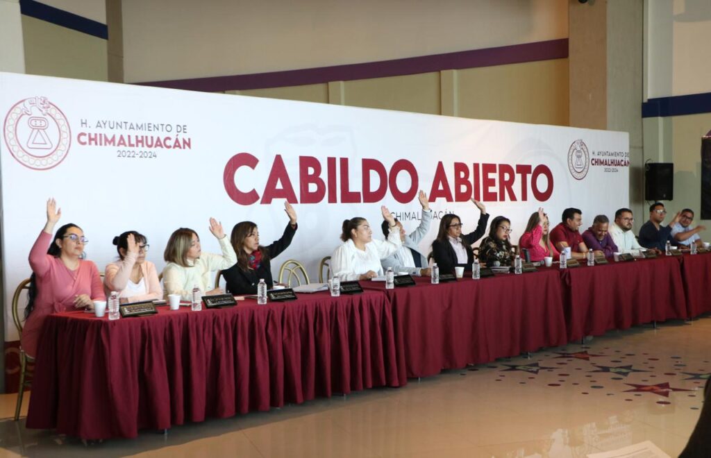 Atienden peticiones de obras, agua, salud y seguridad en Cabildo Abierto, en Chimalhuacán