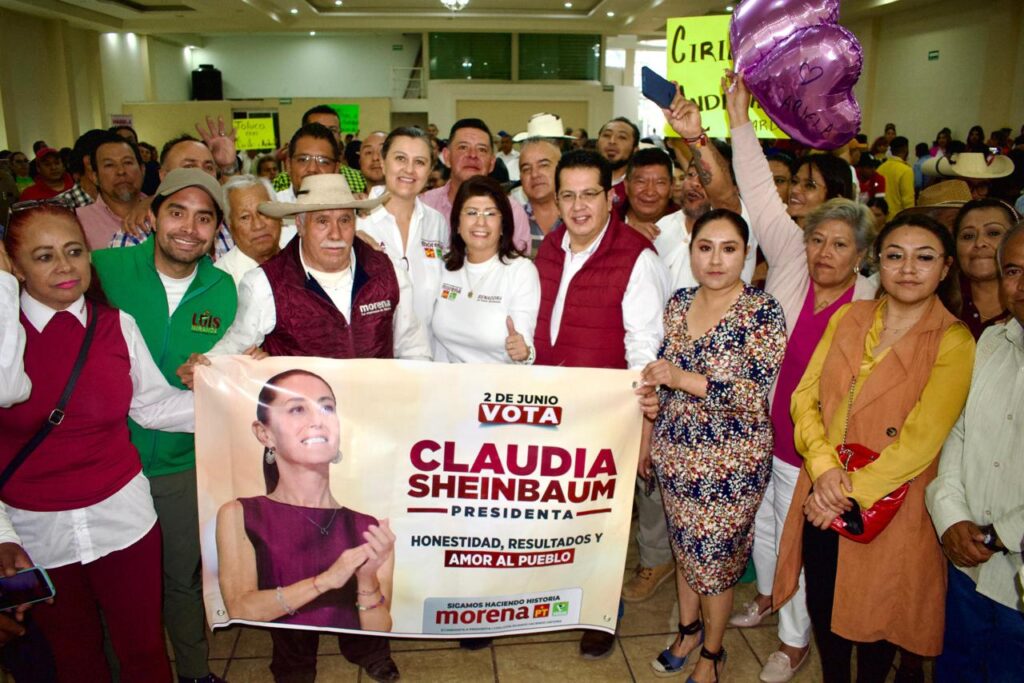Se fortalecen campañas de Morena en el Valle de Toluca; Mariela Gutiérrez visitó cinco municipios