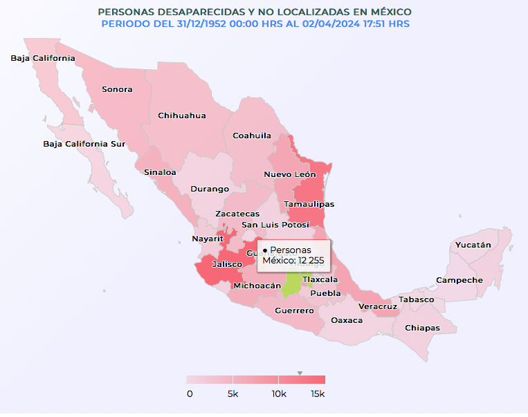 Desaparición personas Edomex