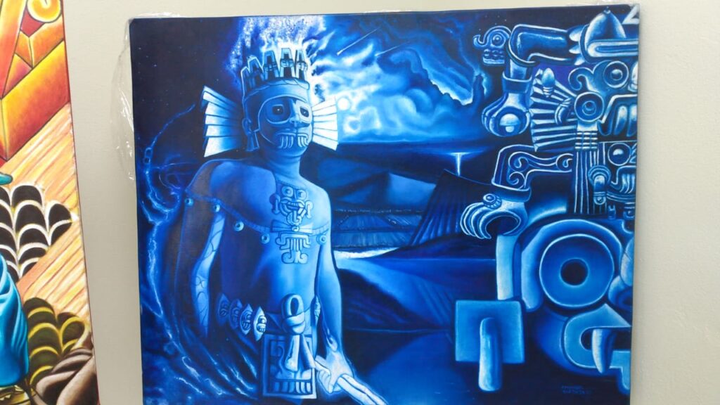 Dedican exposición gráfica al «Dios del Viento», en Tecámac