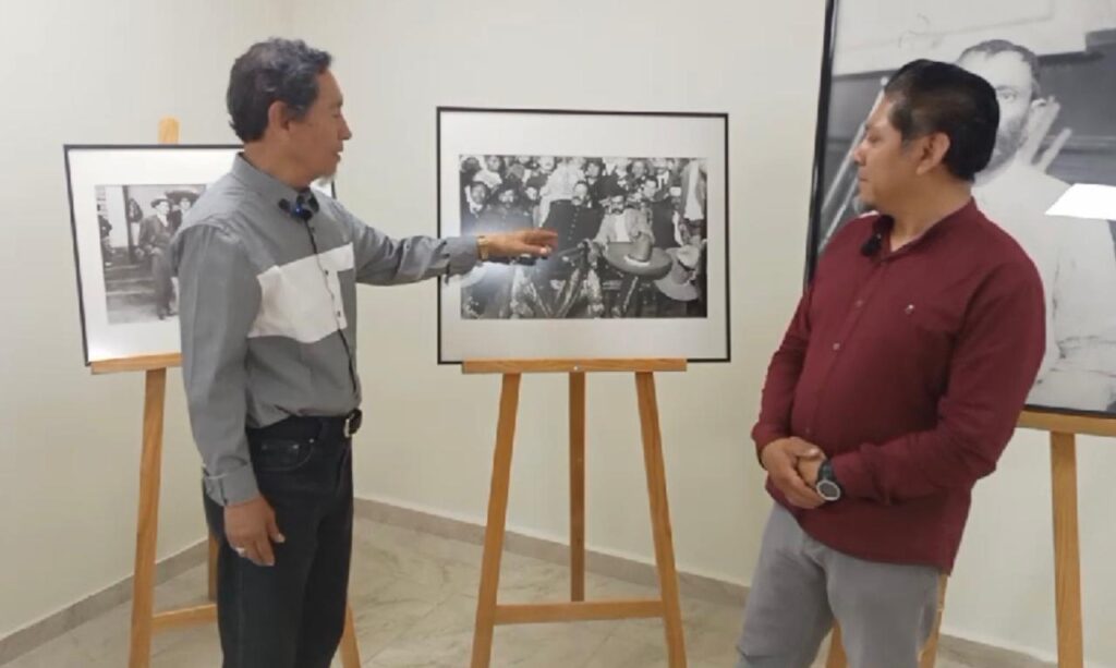 Exposición fotográfica de Emiliano Zapata en Tecámac